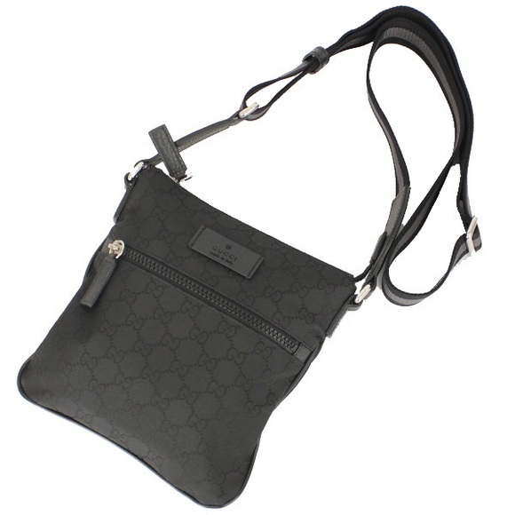 Gucci shoulder bag GG nylon black - Picture 1 of 4